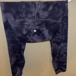 Lululemon Diamond dye graphite gray Aligns